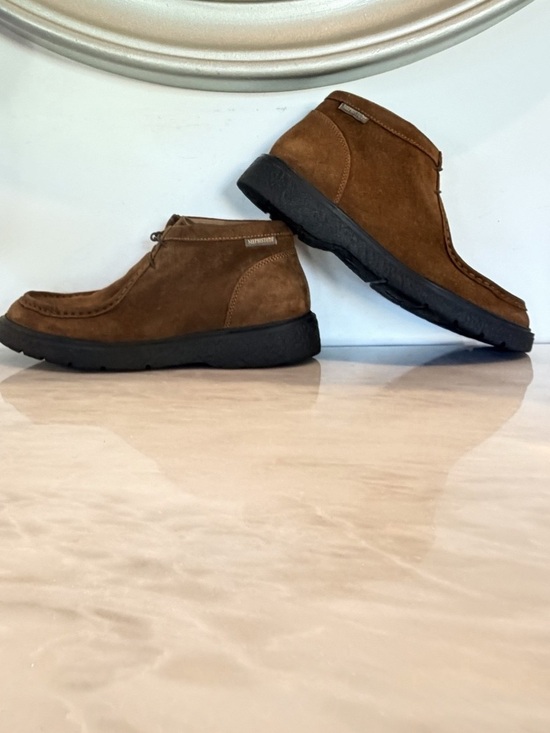Mephisto Air Jet Mens 9.5 Brown Suede Chukka Boots Comfort Walking Shoes Casual main image 4